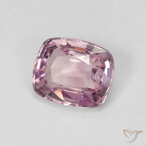 Espinélio roxo médio Natural 1.08ct, Almofada, VVS