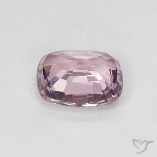 Espinélio roxo médio Natural 1.08ct, Almofada, VVS