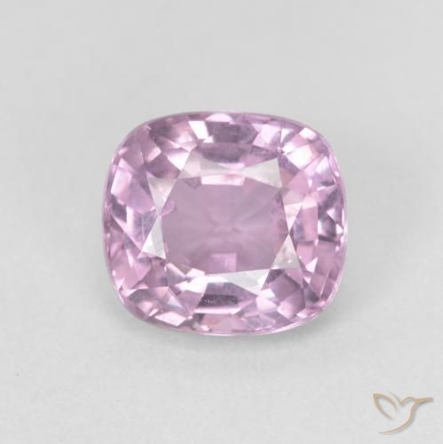 1.25ct Natural Roxo-rosa claro Espinélio, Almofada, VVS-VS