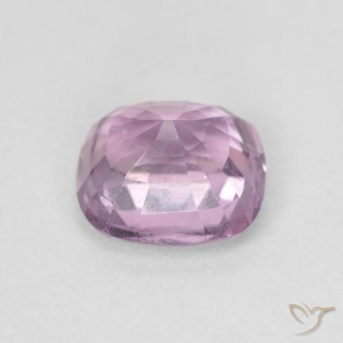 Espinélio Roxo-rosa claro Natural 1.25ct, Almofada, VVS-VS