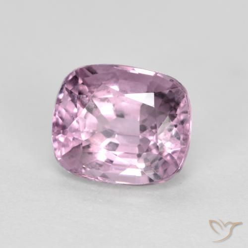Espinélio Luz roxa Natural 1.17ct, Almofada, VVS