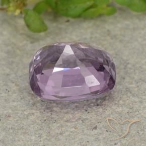 Espinélio Violeta acinzentado claro Natural 1.45ct, Almofada, VS