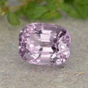 Espinélio Luz roxa Natural 1.66ct, Almofada, VS