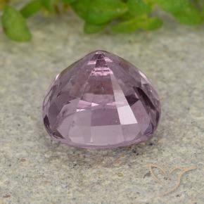 Espinélio Tom malva profundo Natural 1.55ct, Almofada, VS