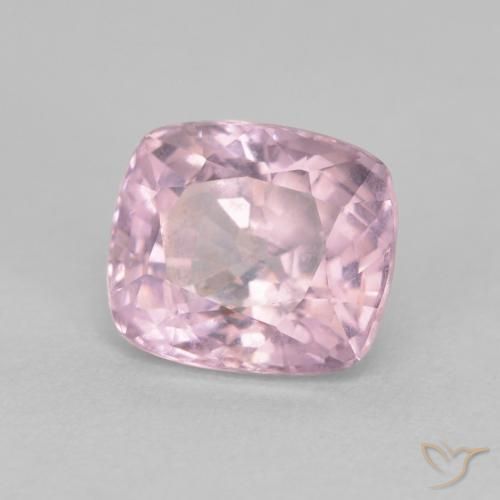 Espinélio rosa natural 1,70ct, almofada cortada, VVS-VS