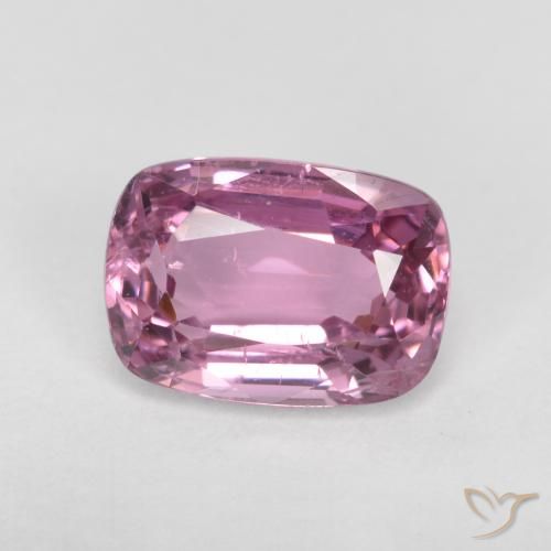 1.16ct Natural Roxo avermelhado claro Espinélio, Almofada, VVS-VS