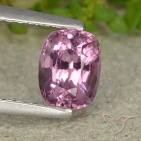 Espinélio Luz roxa Natural 0.98ct, Almofada, VVS-VS