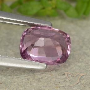 Espinélio Luz roxa Natural 0.98ct, Almofada, VVS-VS