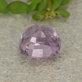 Espinélio roxo natural 1,52ct, almofada cortada, VS