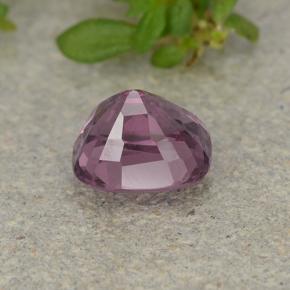 Espinélio roxo natural 1,29ct, almofada cortada, VVS-VS
