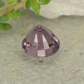 Espinélio roxo médio Natural 0.76ct, Redondo, VS