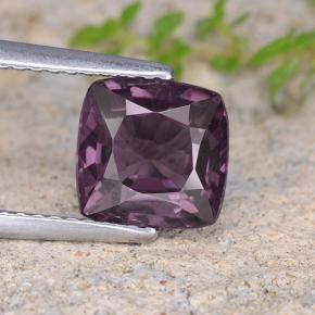 Espinélio roxo natural 2,01ct, almofada cortada, VVS-VS