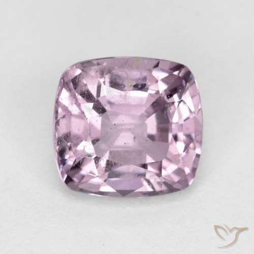 Espinela roxa de 1,46 quilates, almofada de 6,8 x 6,4 mm cortada da Tanzânia, Photo A