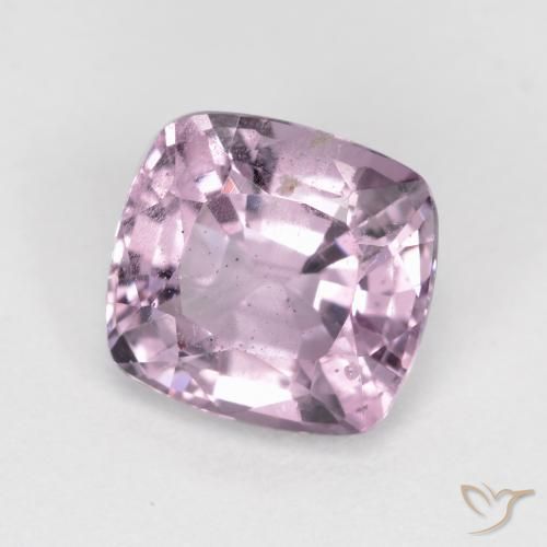 Espinélio Roxo Rosado Muito Claro Natural 1.46ct, Almofada, VS