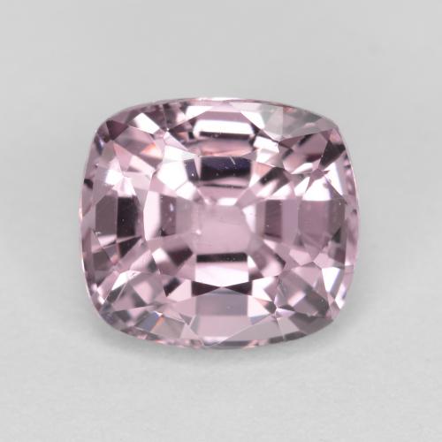 Espinélio roxo natural 1,74ct, almofada cortada, VS