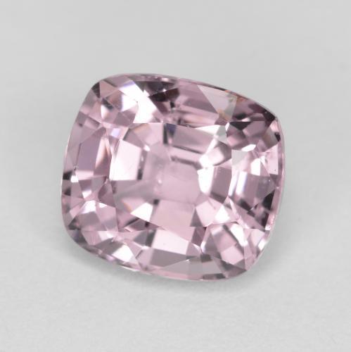 Espinélio roxo natural 1,74ct, almofada cortada, VS