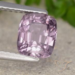 Espinélio Uva Clara Roxo-Rosa Natural 1.54ct, Almofada, VS