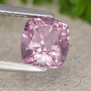 Espinélio Luz roxa Natural 1.42ct, Almofada, VS