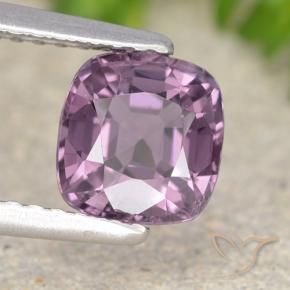 Espinélio Roxo Uva Claro Natural 1.34ct, Almofada, VVS