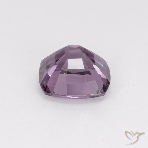 Espinélio Roxo Uva Claro Natural 1.39ct, Almofada, VS