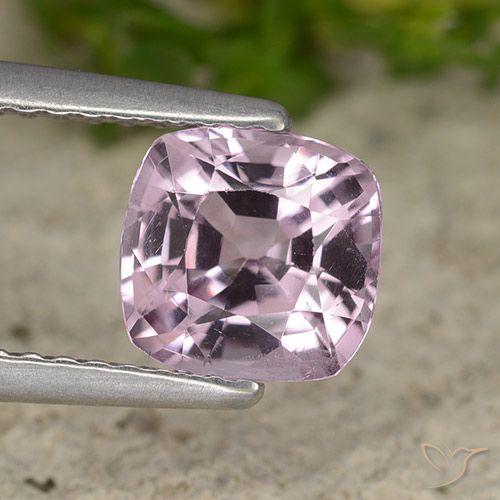 1.51ct Natural Roxo Rosado Claro Espinélio, Almofada, VVS-VS
