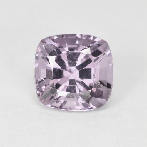 Espinélio violeta natural 1,67ct, almofada cortada, VVS