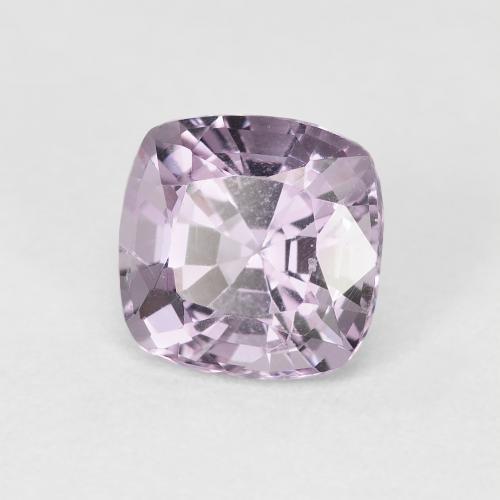 Espinélio violeta natural 1,67ct, almofada cortada, VVS