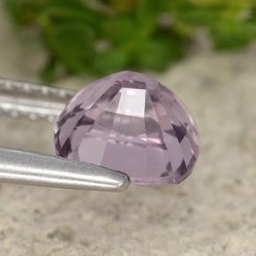 Espinélio roxo médio Natural 1.60ct, Almofada cortada, VVS-VS