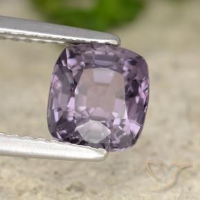 Espinélio Roxo escuro Natural 1.69ct, Almofada, VVS-VS