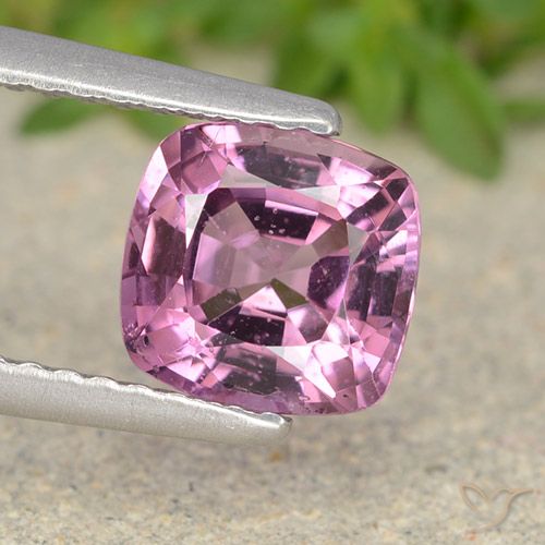 1.51ct Natural lavanda profunda Espinélio, Almofada, VVS-VS