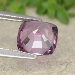 Espinélio roxo natural 1,51ct, almofada cortada, VVS-VS