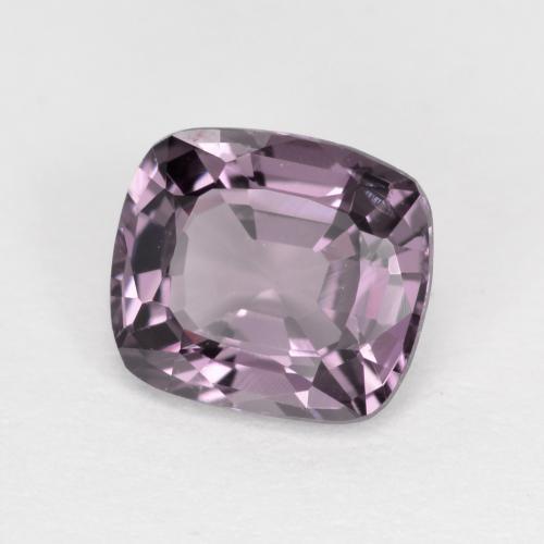 Espinélio roxo natural 1,20ct, almofada cortada, VVS