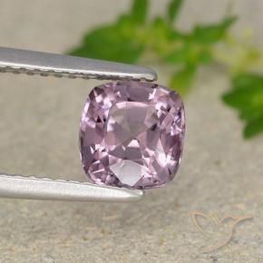 Espinélio Violeta acinzentado claro Natural 1.56ct, Almofada, VVS