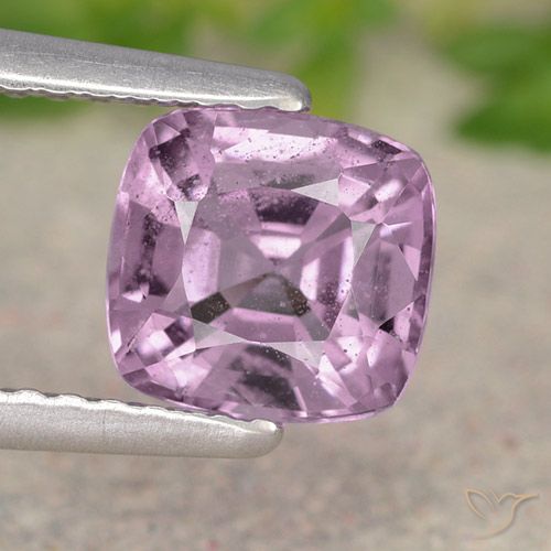 1.32ct Natural roxo médio Espinélio, Almofada, VS