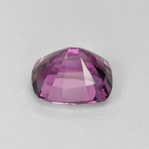 Espinélio roxo natural 1,46ct, almofada cortada, VS-SI