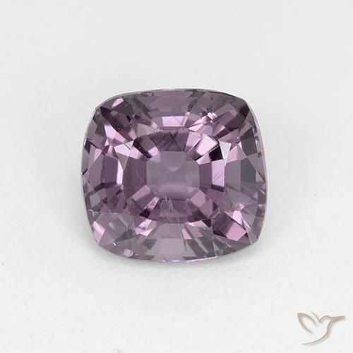 1.56ct Natural cinza roxo Espinélio, Almofada, VS