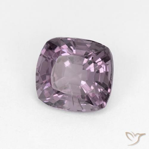 Espinélio cinza roxo Natural 1.56ct, Almofada, VS