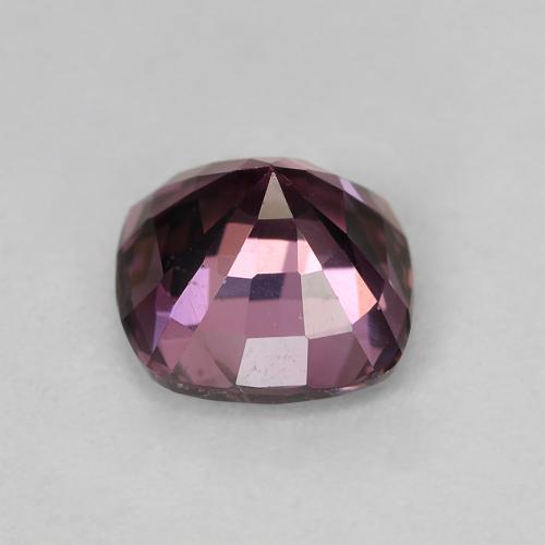 Espinélio roxo natural 1,28ct, almofada cortada, VVS-VS