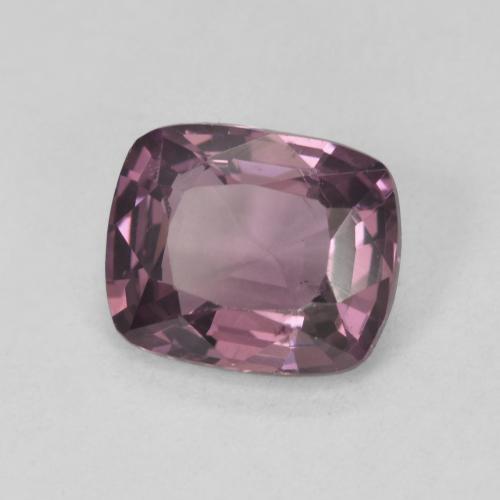 Espinélio roxo natural 1,58ct, almofada cortada, VVS