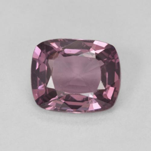 Espinélio roxo natural 1,58ct, almofada cortada, VVS