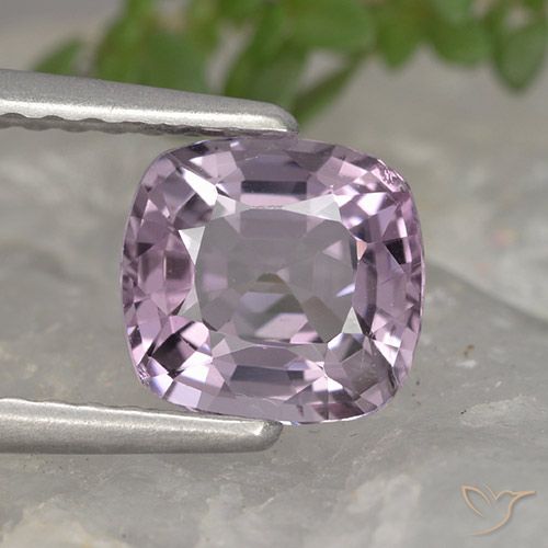 1.33ct Natural roxo médio Espinélio, Almofada, VVS