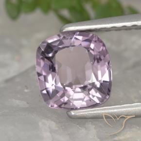 Espinélio roxo médio Natural 1.33ct, Almofada, VVS