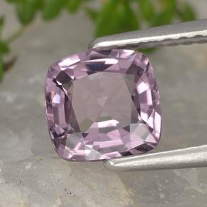 Espinélio roxo natural 1,20ct, almofada cortada, VVS