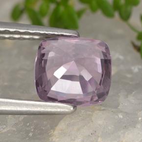 Espinélio roxo natural 1,20ct, almofada cortada, VVS