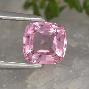 Espinélio Magenta claro Natural 0.97ct, Almofada cortada, VVS