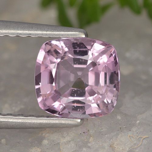 1.29ct Natural Roxo Rosado Claro Espinélio, Almofada, VVS