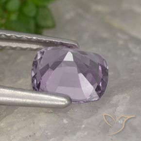 Espinélio Violeta rosado claro Natural 1.10ct, Almofada, VVS