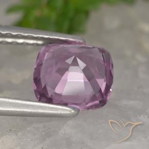 Espinélio roxo médio Natural 1.25ct, Almofada, VVS
