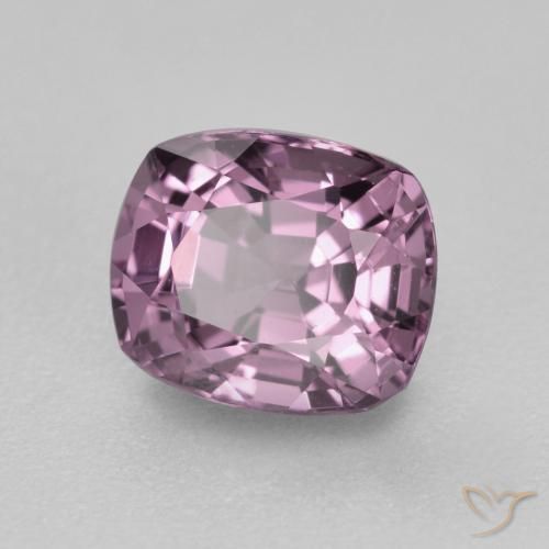 Espinélio lavanda profunda Natural 1.23ct, Almofada, VS