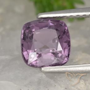 Espinélio roxo médio Natural 1.43ct, Almofada, VS